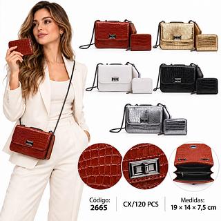 Bolsa Feminina + Carteira