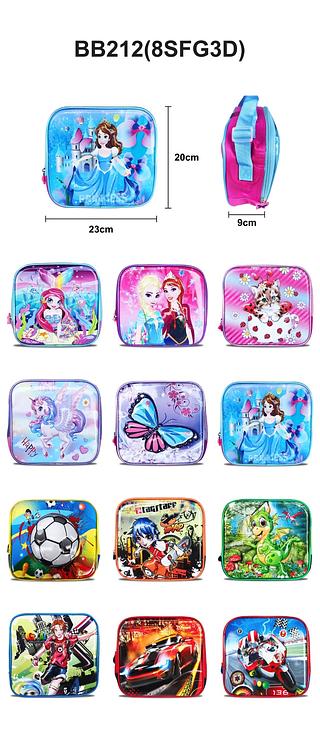 Kit de 3 Bolsas Térmicas Infantil