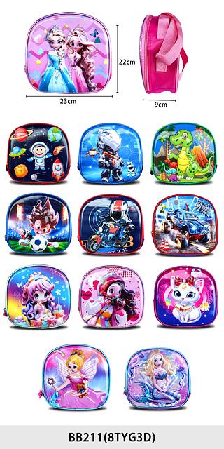 Kit de 3 Bolsas Térmicas Infantil