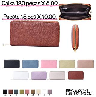 Kits 15 Carteiras Femininas