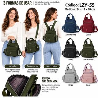 Bolsa Mochila Feminina