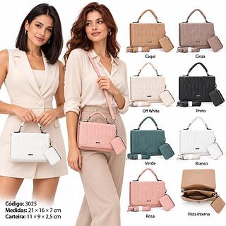 Bolsa Feminina + Carteira