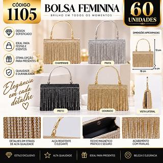 Bolsa de festa com brilho