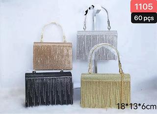 Bolsa de festa com brilho